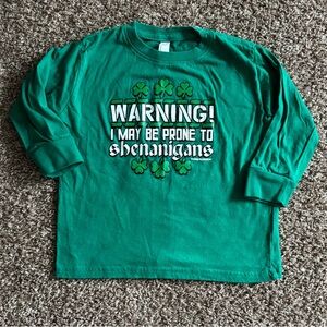 Green Kids St. Patrick’s Day Shirt